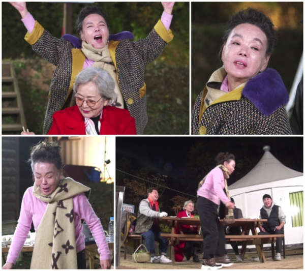 ▲'최고의 한 방' 김수미(사진제공=MBN)