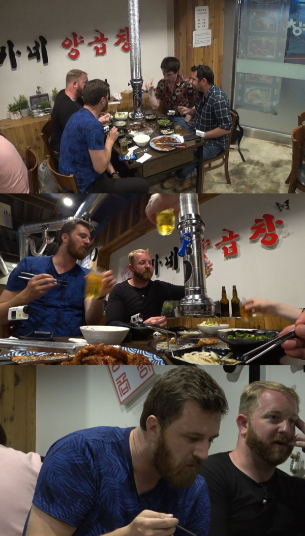 ▲'어서와 한국은 처음이지' 양곱창(사진제공=MBC플러스)