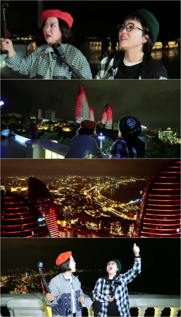 ▲'배틀트립' 김숙-송은이 '아제르바이잔' (사진제공=KBS2)