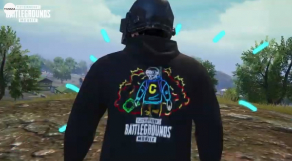 ▲'커버낫 배그 모바일 콜라보'(사진=무신사 홈페이지)