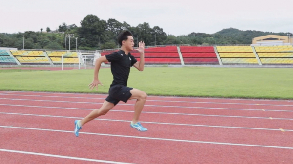 ▲'영재발굴단' 우사인 볼트를 꿈꾸는 정연현 군 (사진제공=SBS)