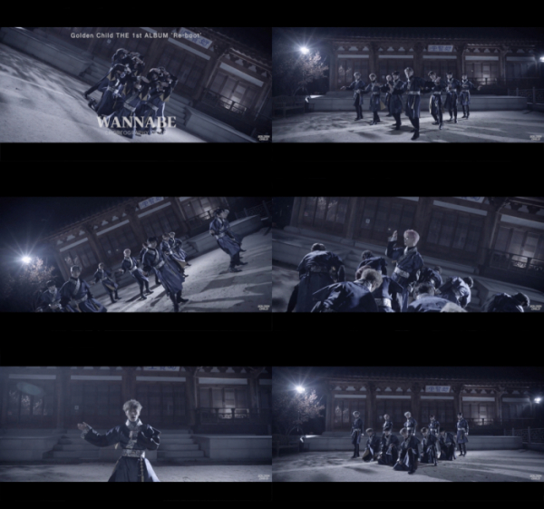 ▲골든차일드 '워너비' 한복 안무 영상(사진제공=울림엔터테인먼트)