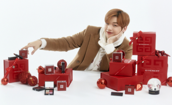 ▲강다니엘(사진제공=지방시 뷰티)