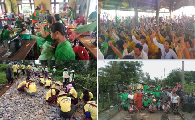 ▲한국농어촌공사가 미얀마에서 진행한 '농촌공동체 개발사업' 현장. (사진제공=한국농어촌공사)