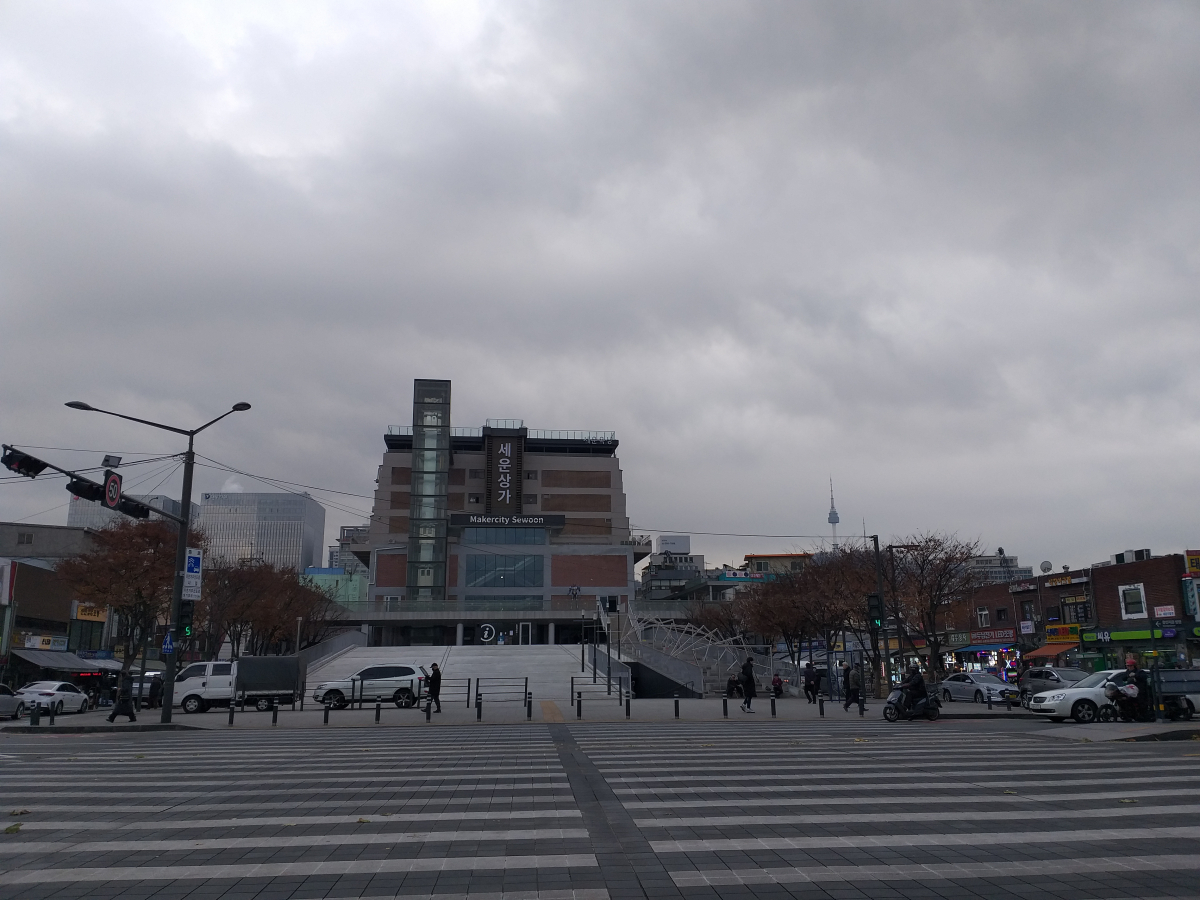 ▲세운상가 전경. 박종화 기자. pbell@