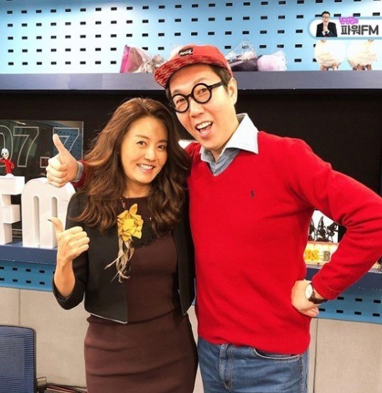 ▲손미나, 김영철(사진=김영철의 파워FM 인스타그램)