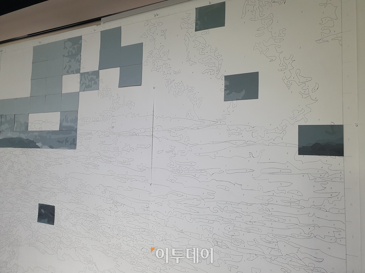 ▲가족, 애인 등과 참여하면 좋을 서점 속 아트 체험존이다. 김소희 기자 ksh@