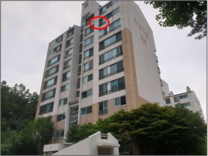 ▲서울 노원구 공릉동 111 화랑타운 702동. (사진 제공=지지옥션)