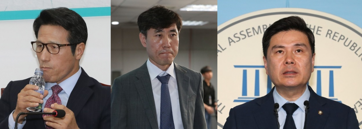 ▲정병국·하태경·지상욱 의원 (연합뉴스)