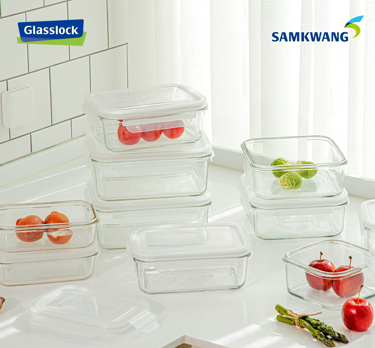 ▲‘글라스락 클래식 화이트 에디션’ (사진제공=삼광글라스)