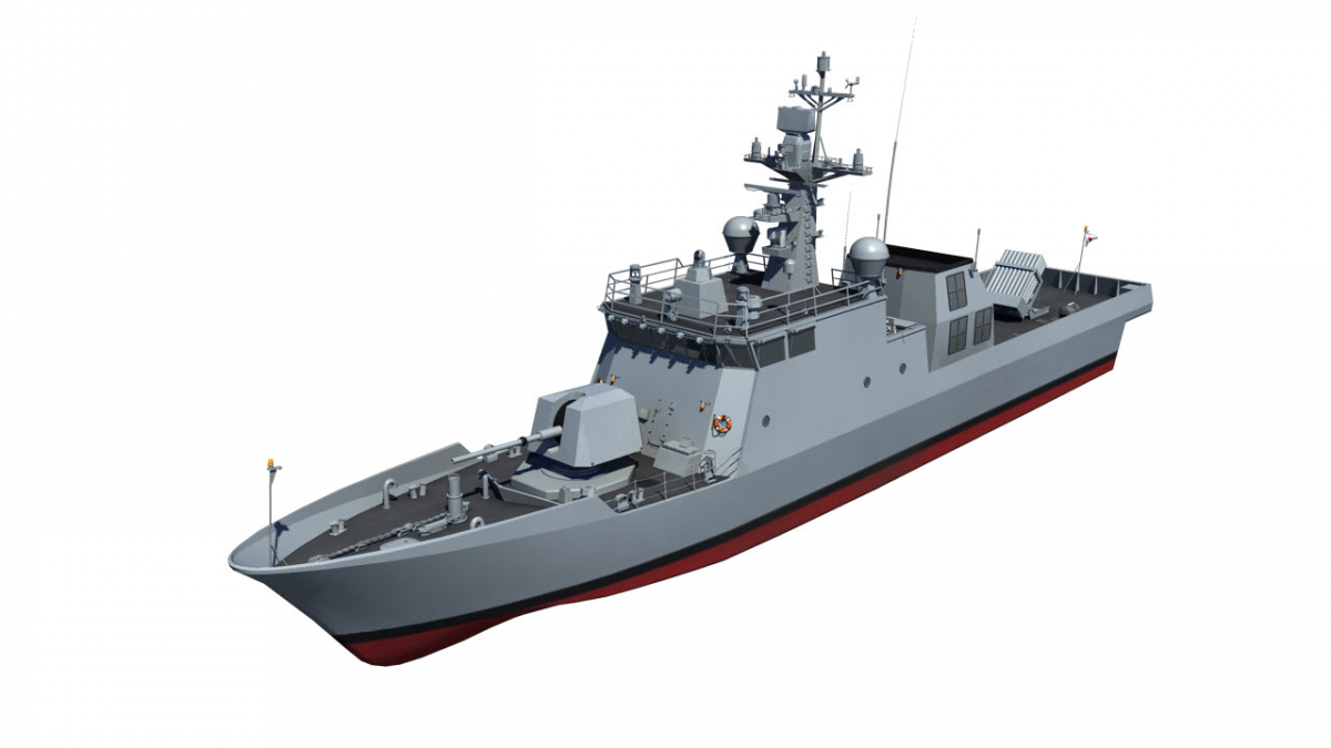 ▲차기고속정(PKX-B) 이미지 (사진제공=한화시스템)