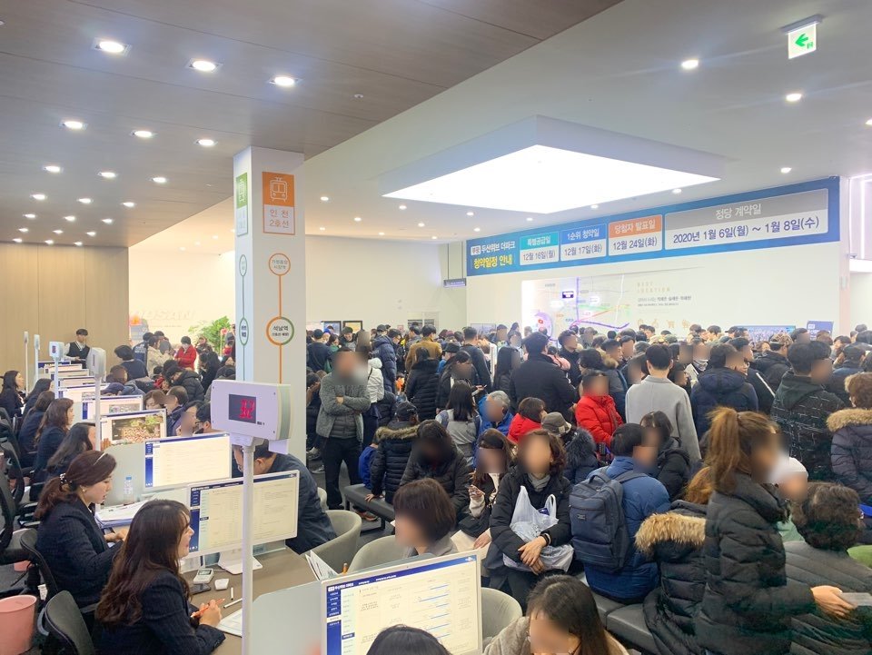 ▲'부평 두산위브 더파크' 견본주택 모습. (사진 제공=리얼하우스)