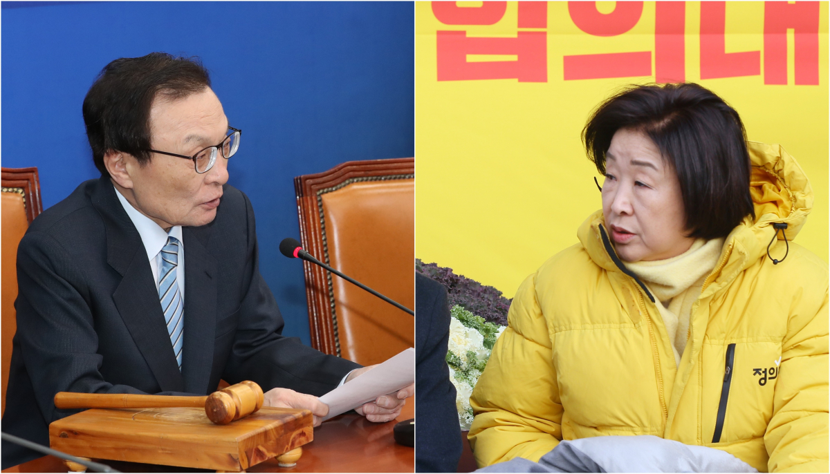 ▲이해찬 더불어민주당 대표(왼쪽), 심상정 정의당 대표(오른쪽) (사진=연합뉴스)