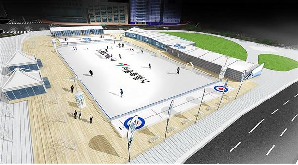 ▲2019년 서울광장 스케이트장 조감도 (서울시)