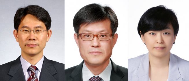 ▲좌로부터 송영훈 상무, 김기경 상무, 채현주 상무(사진제공=한국거래소)