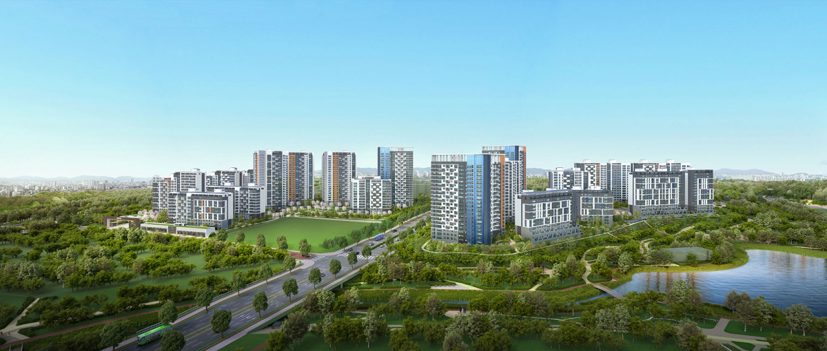 ▲'호반써밋 송파'투시도. (사진 제공=호반건설)