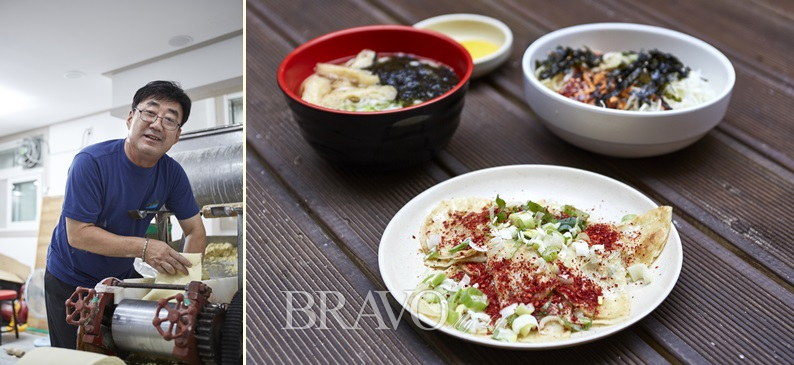 ▲Second owner, Lim Su-jong and representative menus of Miseongdang.(오병돈 프리랜서 obdlife@gmail.com)
