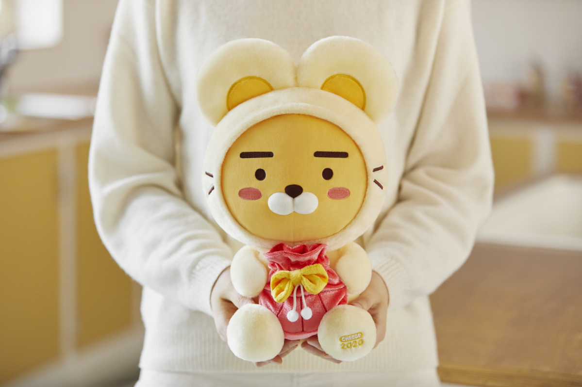 ▲카카오프렌즈 2020 치즈프렌즈 에디션 제품 이미지. (사진제공=카카오IX)