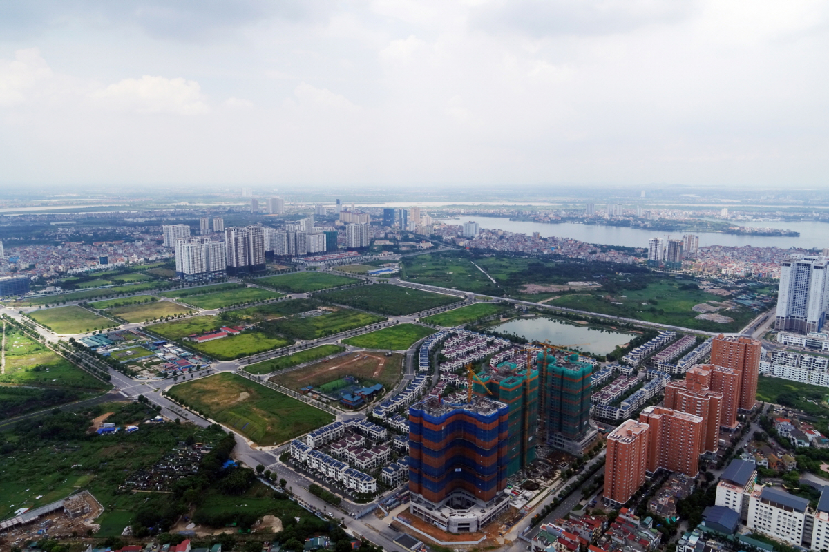 ▲베트남 스타레이크시티 건설 현장 전경. (사진 제공=대우건설)