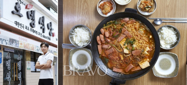 ▲Third owner of Odeng Restaurant, Kim Min-woo and representative menu, Dining Table of Sausage Stew.(오병돈 프리랜서 obdlife@gmail.com)