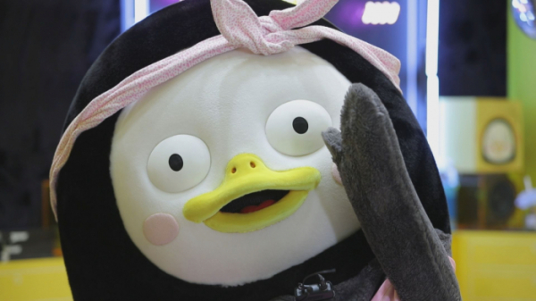 ▲‘본격연예 한밤’ 펭수(사진제공=SBS)