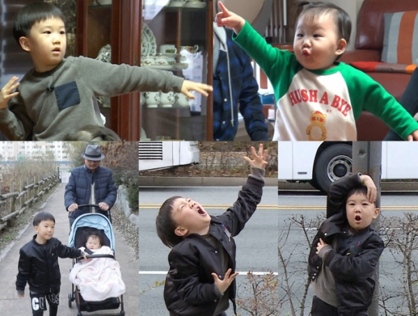 ▲'슈퍼맨이 돌아왔다' 도연우, 도하영(사진제공=KBS2 '슈퍼맨이 돌아왔다')