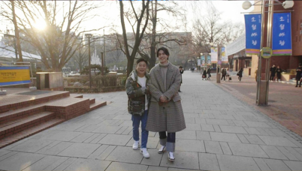 ▲'이동욱은 토크가 하고 싶어서' 이수근, 이동욱(사진제공=SBS)