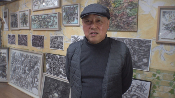 ▲펜 화가(사진제공=SBS)