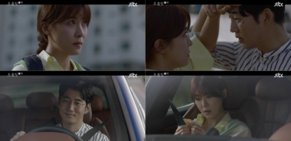 ▲'초콜릿' 하지원-윤계상(사진제공=JTBC)