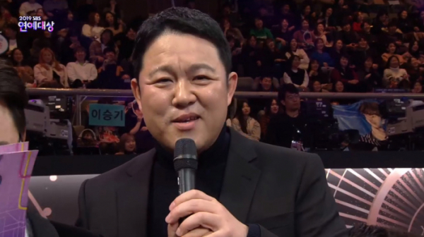 ▲'2019 SBS 연예대상' 김구라(사진제공=SBS)