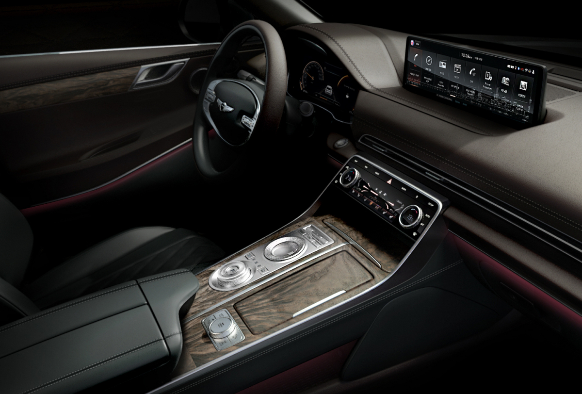 ▲실내는 '여백의 미(美)'를 강조했다.  (사진제공=제네시스)