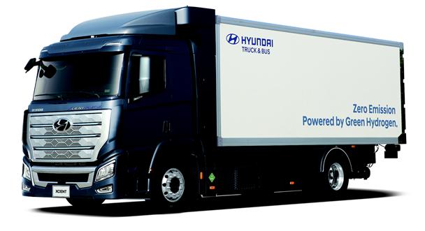 ▲현대차 수소트럭 '넵튠'(가칭) (사진제공=산업통상자원부)