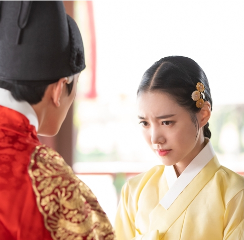 ▲‘간택-여인들의 전쟁’ 진세연-김민규(사진제공=TV CHOSUN)