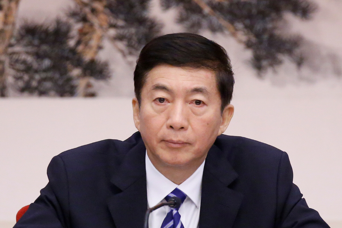 ▲중국 산시성 당서기를 역임한 뤄후이닝 신임 홍콩 연락판공실 주임. 로이터연합뉴스