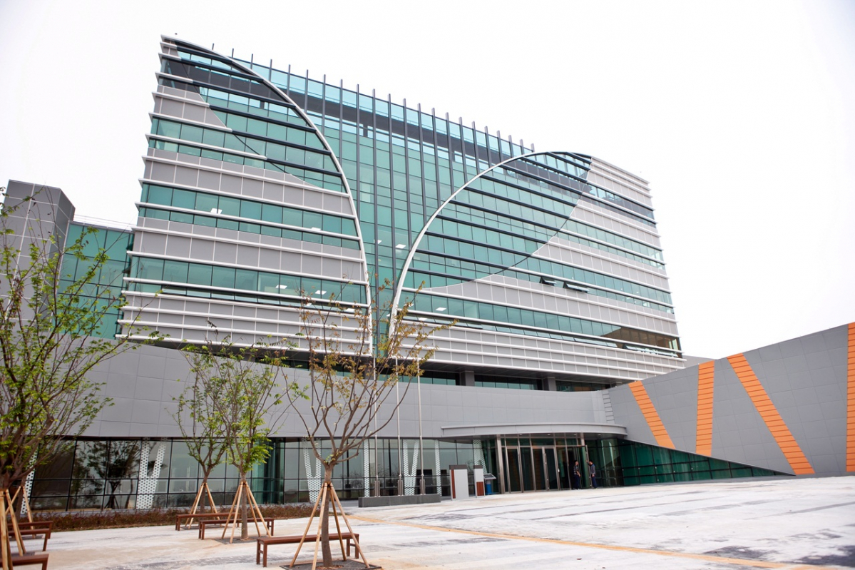 ▲국가식품클러스터 지원센터 전경. (뉴시스)