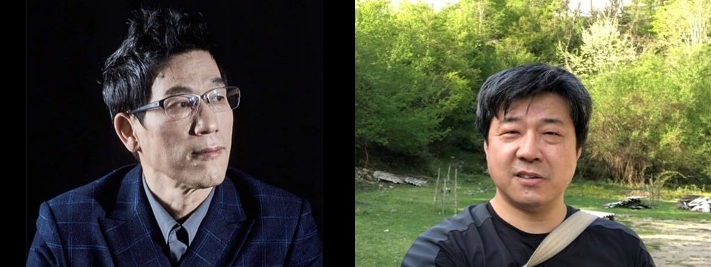 ▲진중권 전 동양대 교수(좌), 김호창 업스터디 대표(우) (출처=페이스북 캡처)