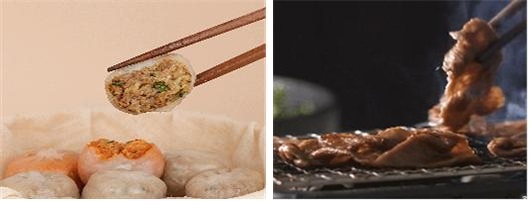 ▲지구인 컴퍼니가 개발한 식물성 고기 '언리미트' (사진제공=농림축산식품부)