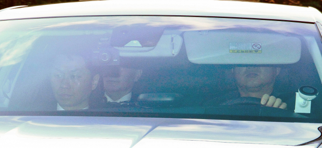 ▲윤석열 검찰총장이 9일 오전 서울 서초구 서울 대검찰청으로 출근하고 있다. (뉴시스)