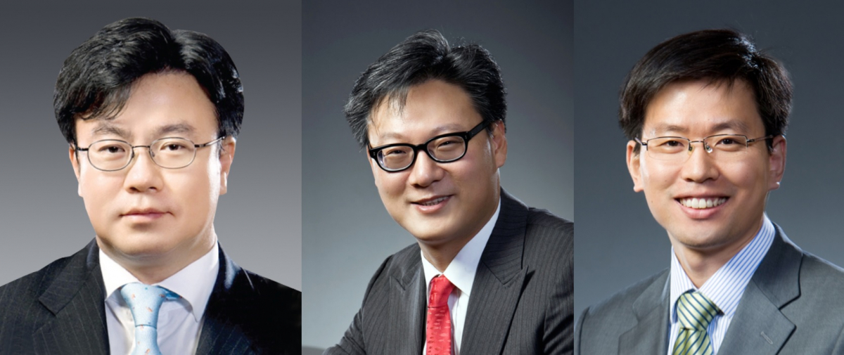 ▲광장 M&A분야 김상곤(왼쪽부터), 이형근, 문호준 변호사 (출처=회사 홈페이지)
