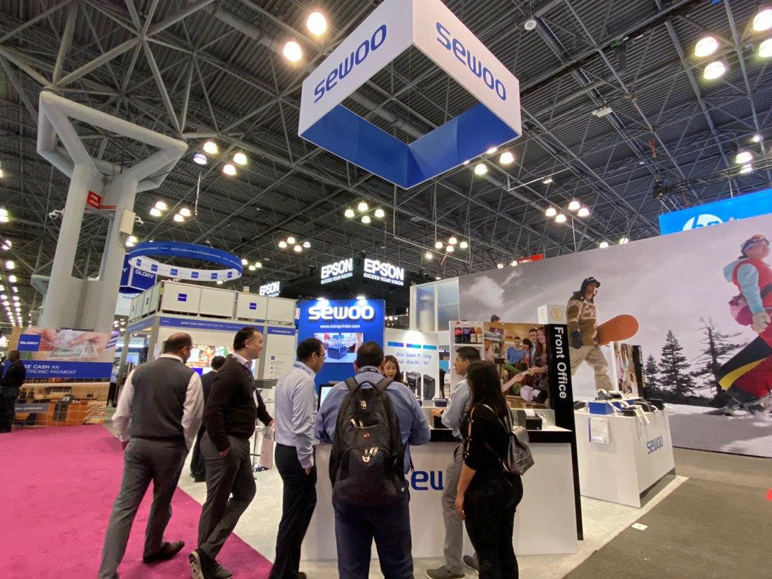 ▲제이스테판은 12일부터 14일(현지 시간)까지 열리는 ‘NRF 리테일즈 빅 쇼’ 참가해 전시부스를 운영했다고 밝혔다. (사진제공=제이스테판)