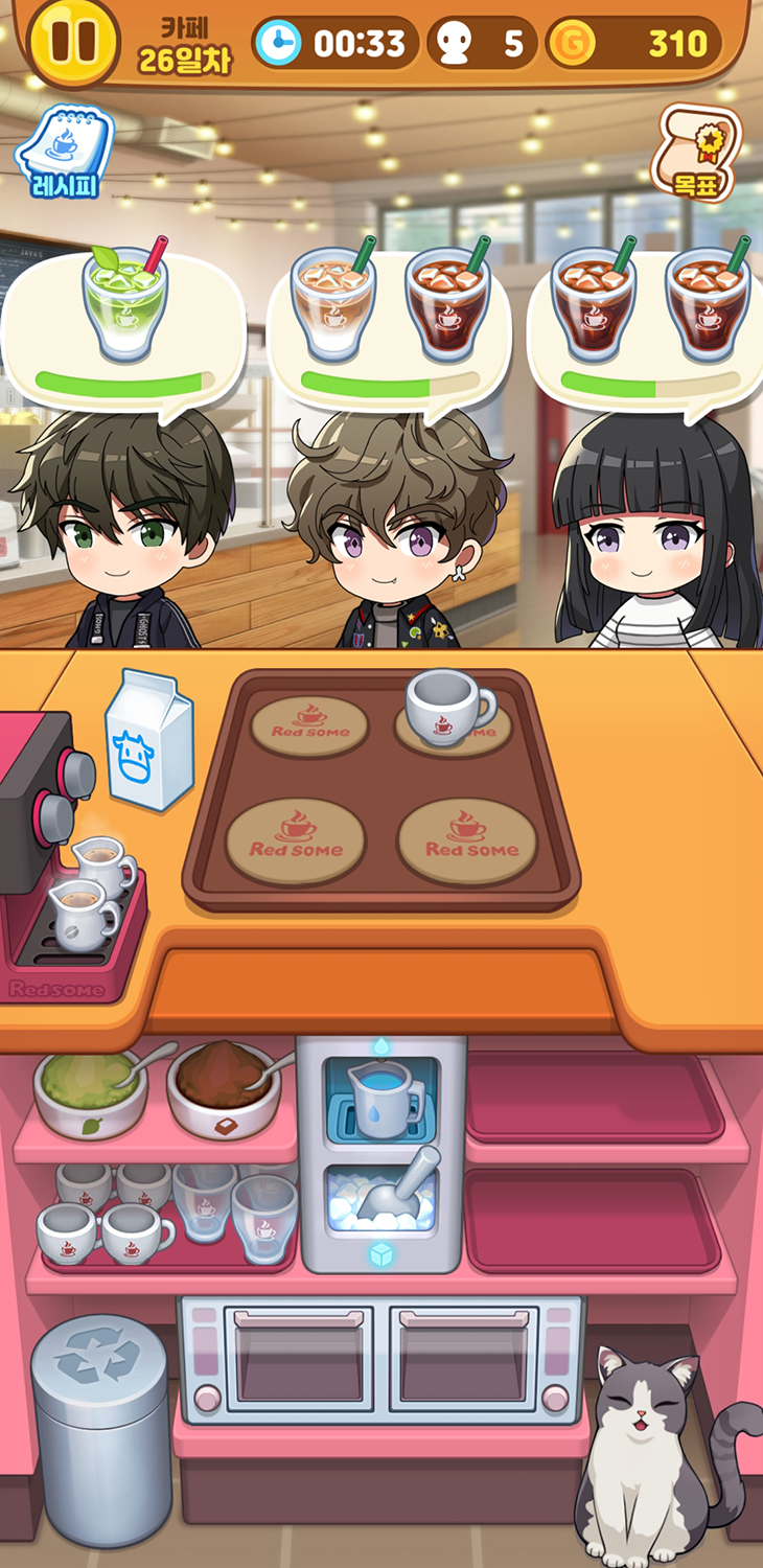 ▲고스트 시그널 게임 플레이 화면.