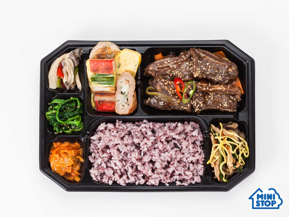 ▲미니스톱 일품 소갈비 도시락