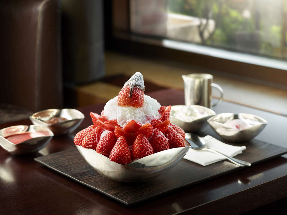 ▲딸기빙수 (사진제공=신라호텔)