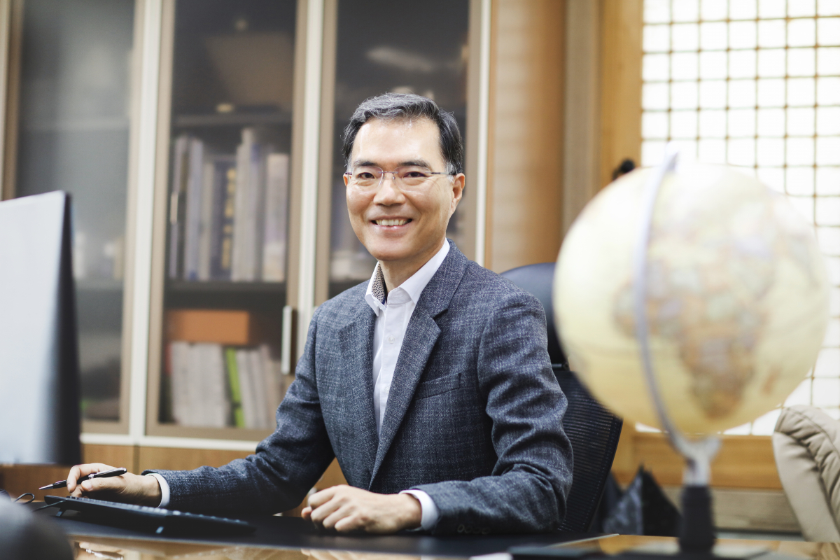 ▲조송만 누리텔레콤 회장 (사진제공=누리텔레콤)