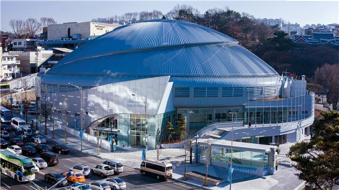 ▲장충체육관 전경 (사진 = 서울시)