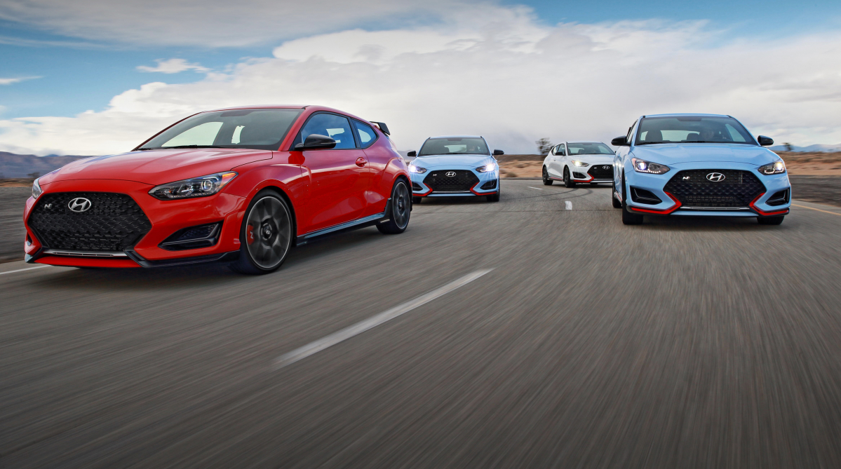 ▲글로벌 자동차 시장이 본격적인 저성장 기조에 접어들면서 각 시장 환경을 고려한 합리적인 물량 운영에 나선다는 계획이다. 사진은 현대차의 북미형 벨로스터N 모습. (사진제공=현대차)