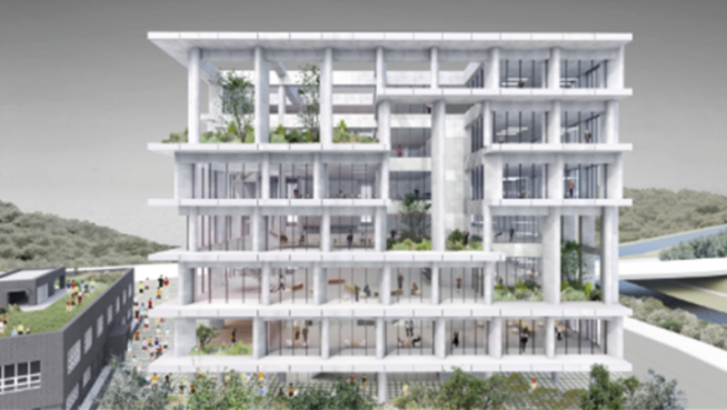 ▲당선작 조감도 '메가 플로어'. (출처=서울시)