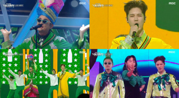 ▲‘2019 MBC 가요대제전’ 노라조(사진제공=MBC)