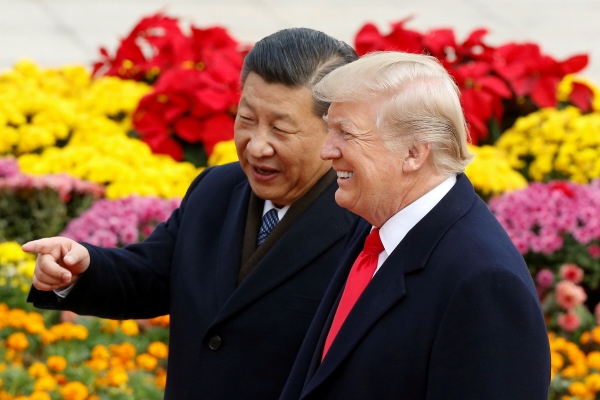 ▲도널드 트럼프 미국 대통령과 시진핑 중국 국가주석. (로이터연합뉴스)