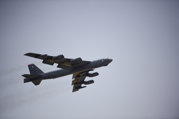 ▲미 공군 B-52H 폭격기. 미공군UPI연합뉴스
